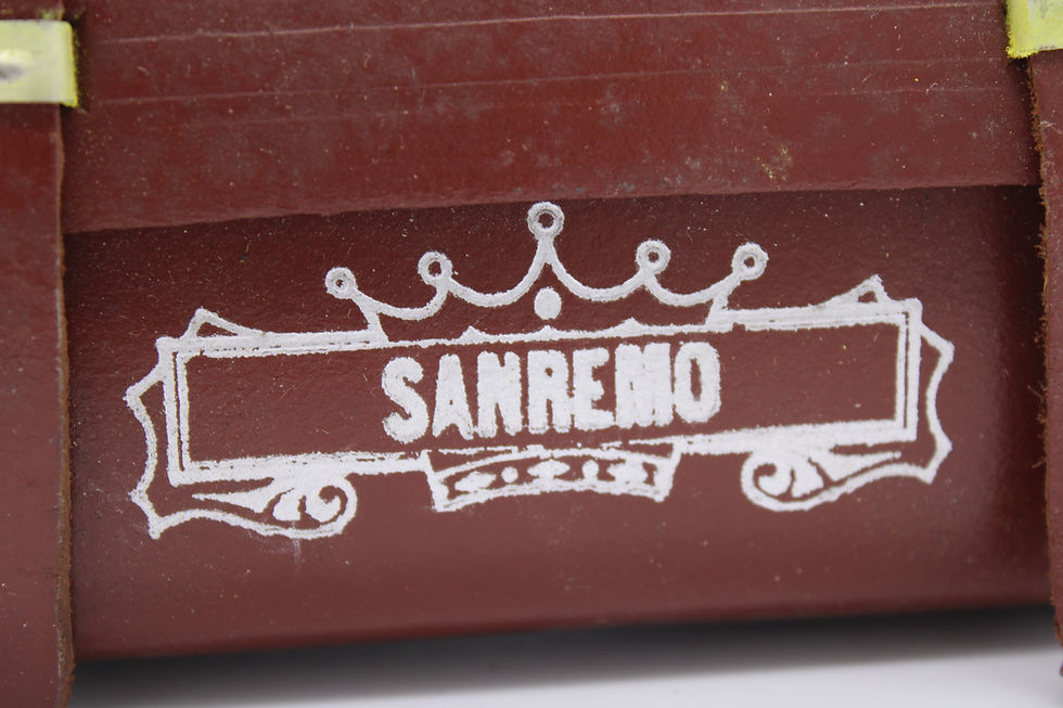 Thumbnail: BAG SANREMO DARK RED 9,5 X 15,5 CM