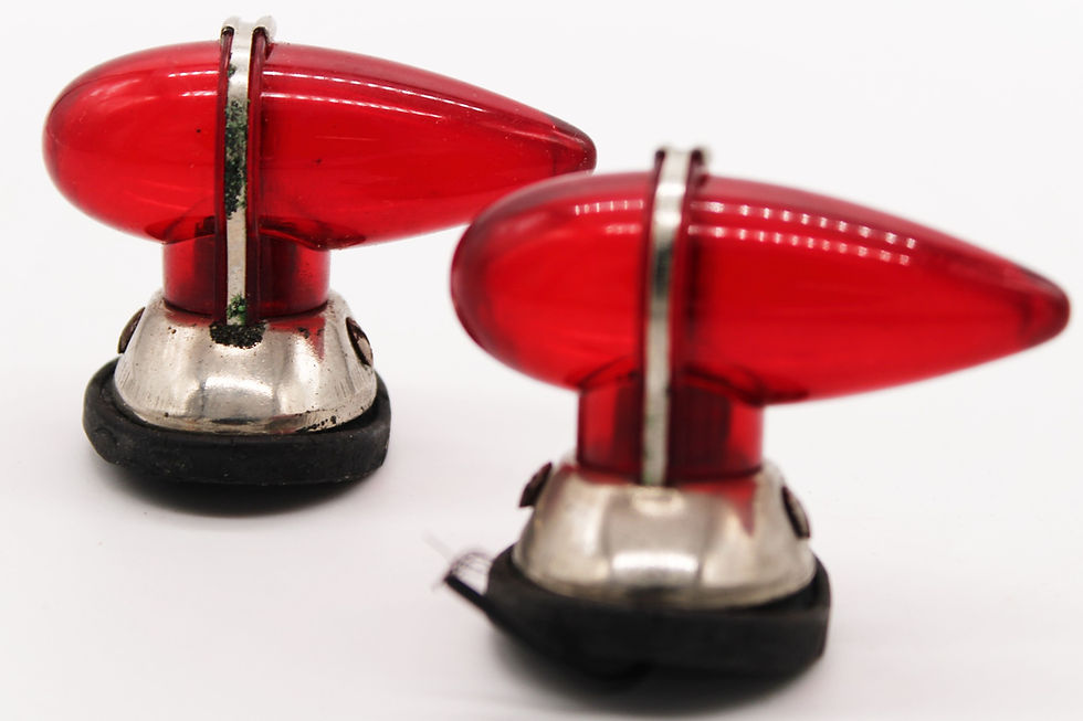 Thumbnail: 2 STUKS RODE LAMPEN NORGE