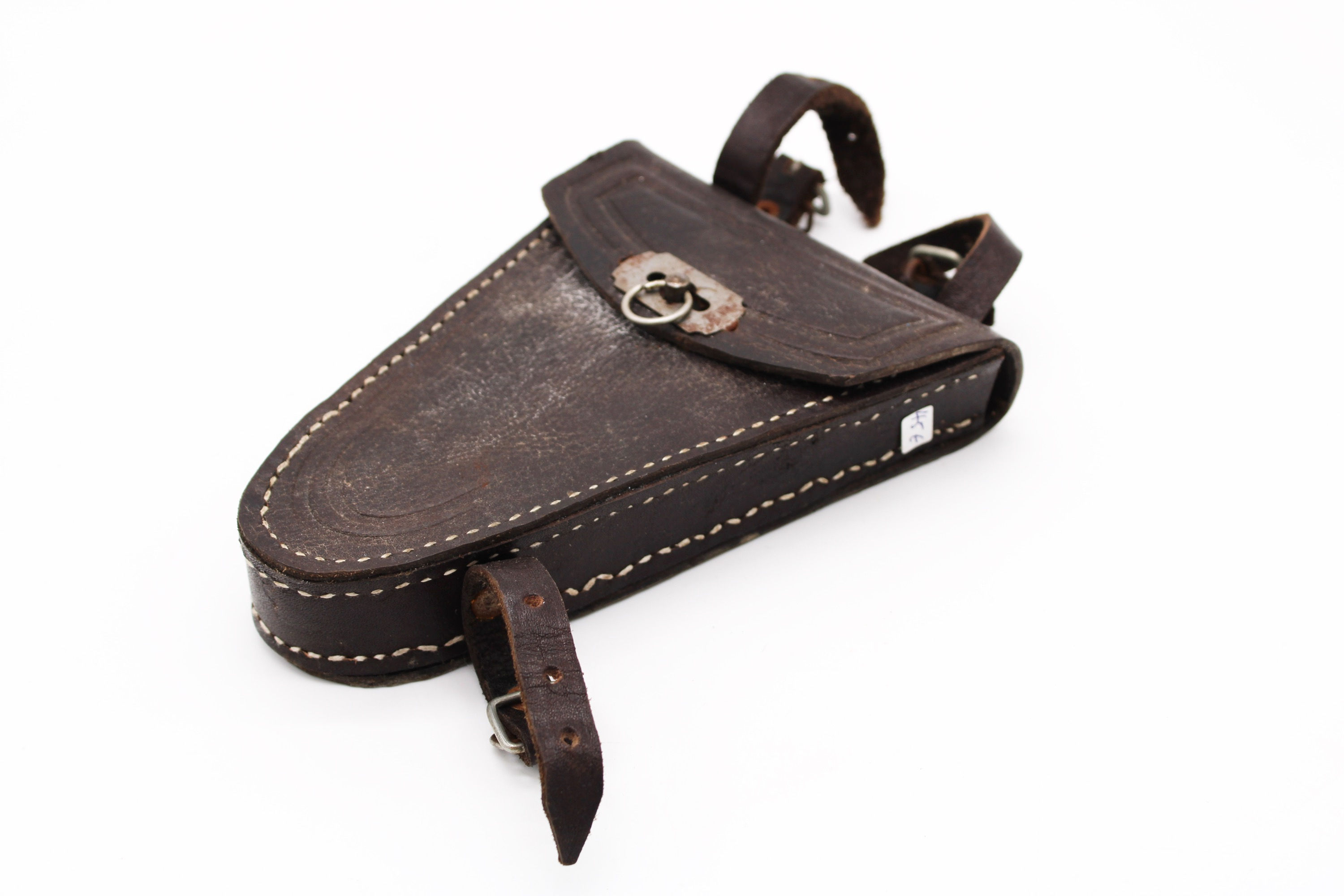 DARK BROWN SADDLE BAG