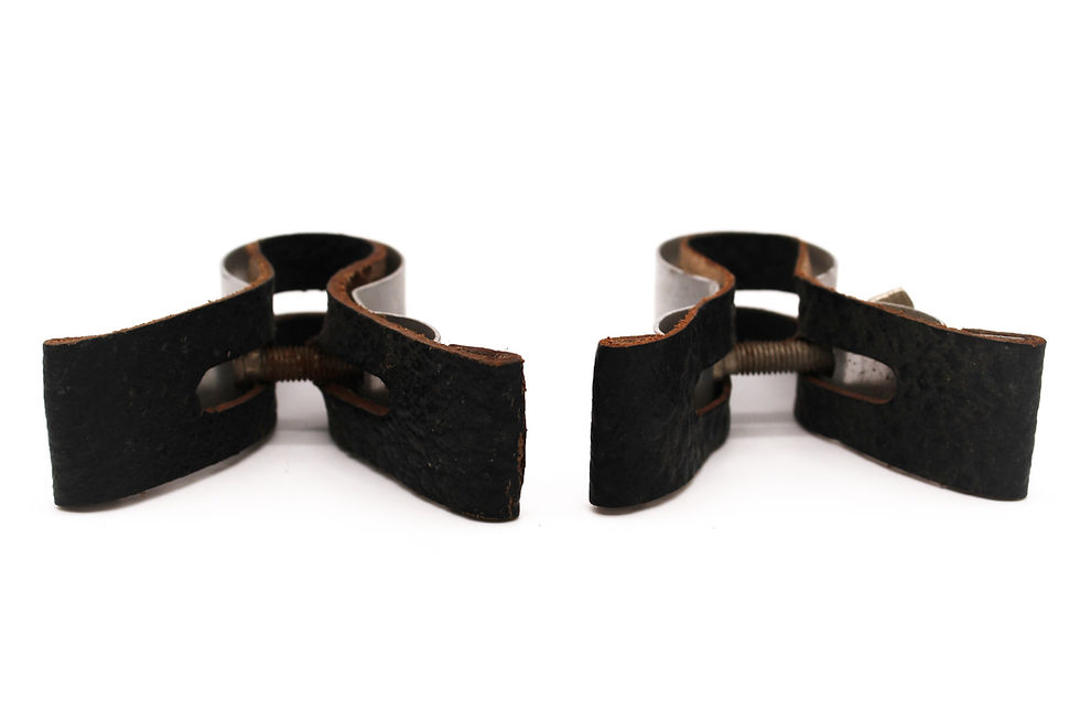 Thumbnail: PAIR OF PUMP HOLDER CLAMPS