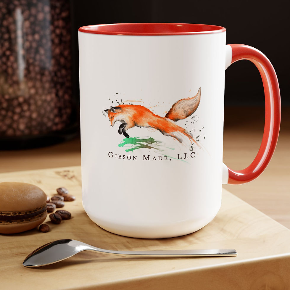 Thumbnail: Coffee with Miss Tay, Two-Tone Coffee Mugs, 15oz 