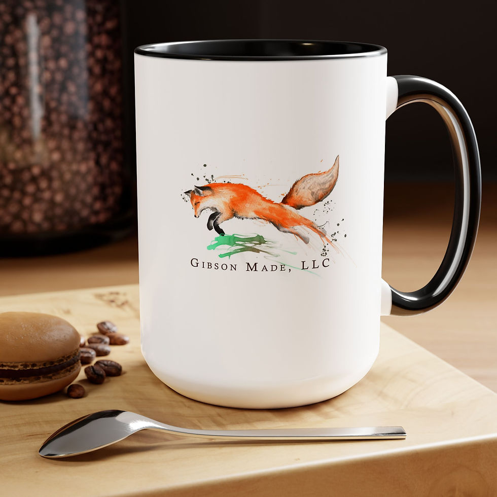 Thumbnail: Coffee with Taylor, Two-Tone Coffee Mugs, 15oz 