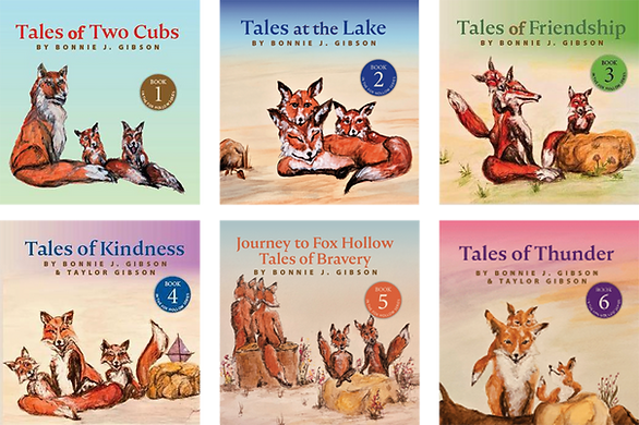 Fox Hollow Series, 6 Book Covers