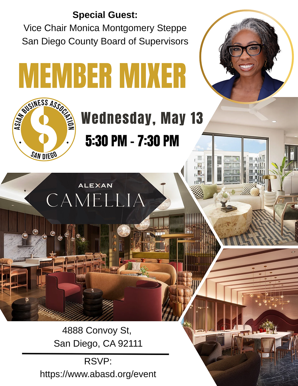 ABA Member Mixer — Alexan Camellia