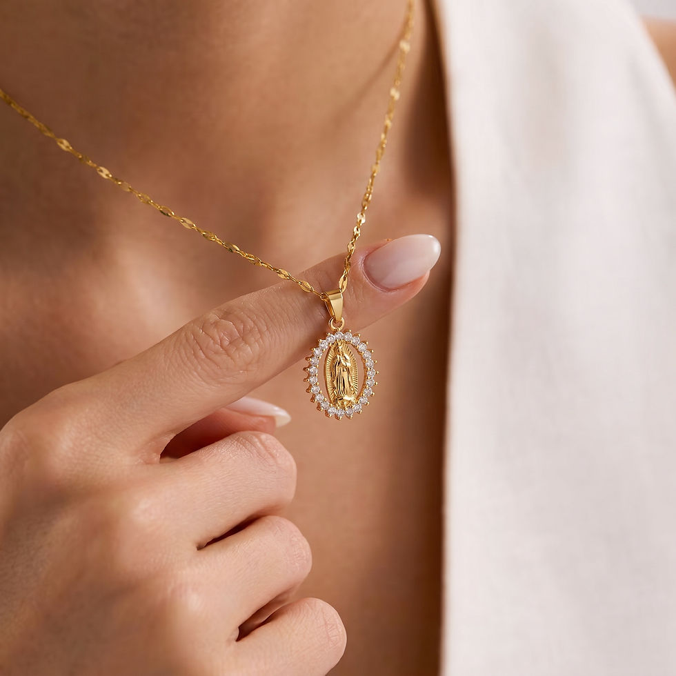 Miniatura: A Variety of Exquisite Gold Pendant Necklaces, Women's Necklaces, Popular Jewelr