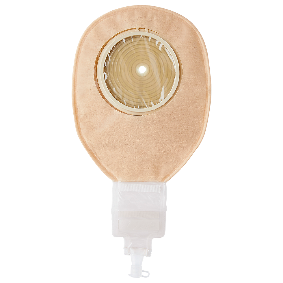 Miniatură: Pungă ileostomie/fistulă Zensiv 10–100mm,fereastră transparentă,velcro/dop