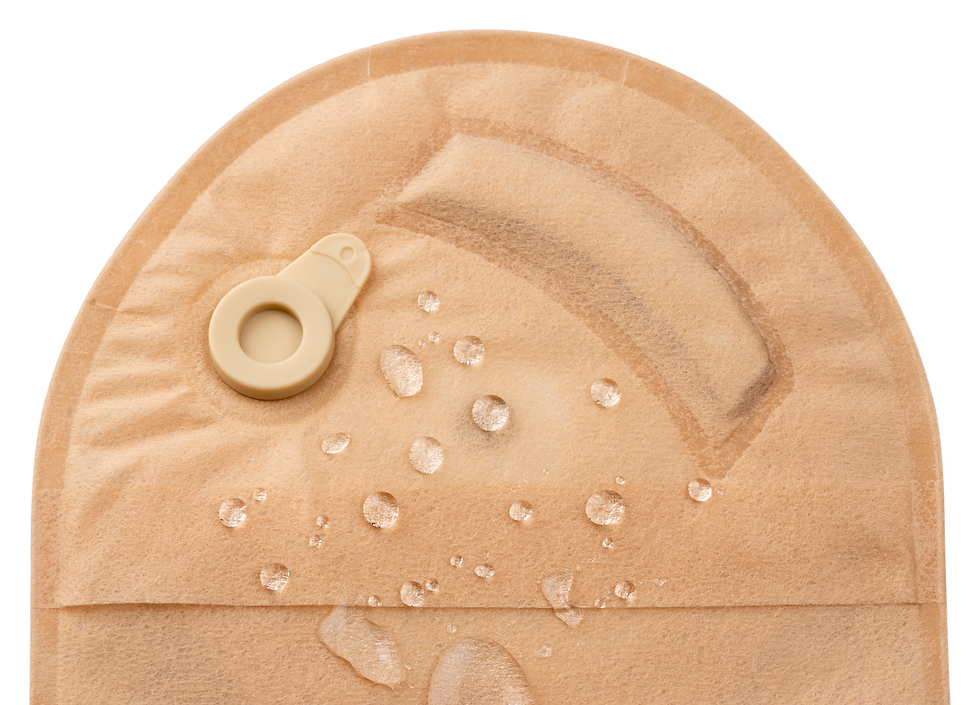 Miniatură: Pungă colostomie/ileostomie ZenSiv 15–80 mm cu evacuare, Velcro, filtru și dop