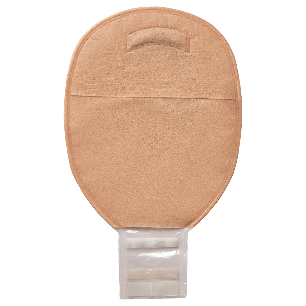 Miniatură: Punga de colostomie/ileostomie/fistula ZenSiv 10–100 mm, opaca, cu evacuare