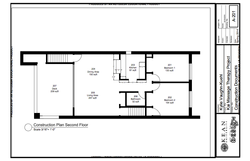 Second Floor Construction Plan