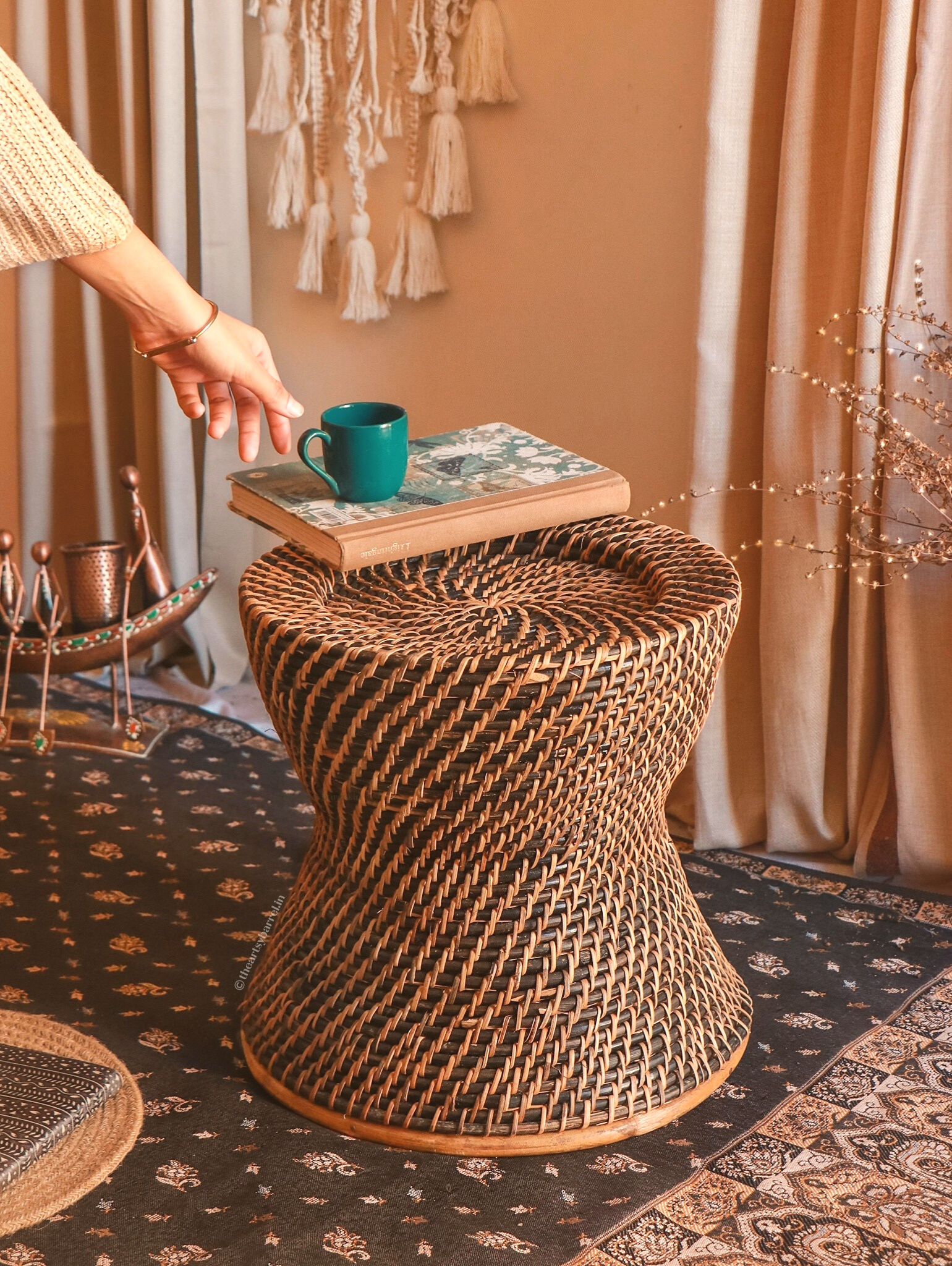 Boho Handcrafted Cane Murah