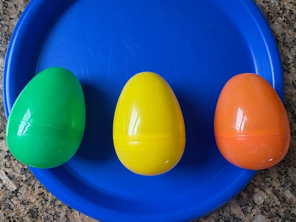 5 Ways to Reuse Plastic Eggs with Kids
