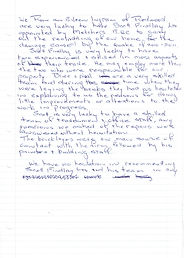 Ron & Eileen's Testimonial
