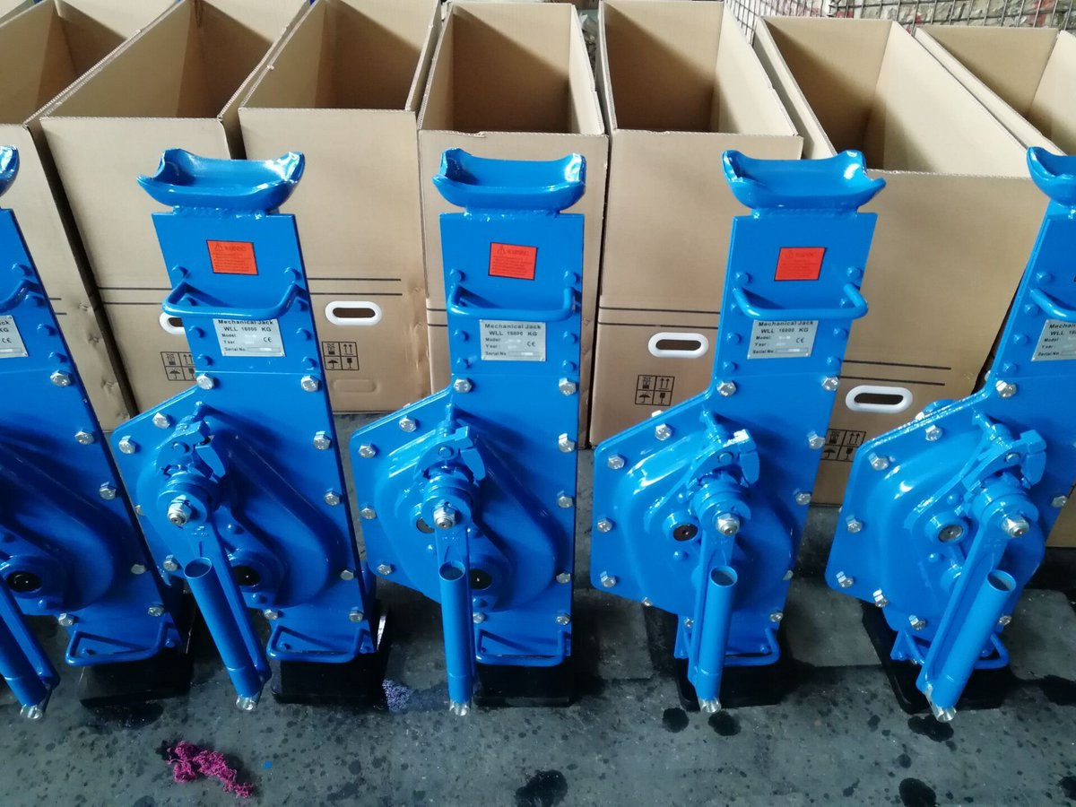 Mechanical Steel Rack Jack | OrientHydraulicsIN