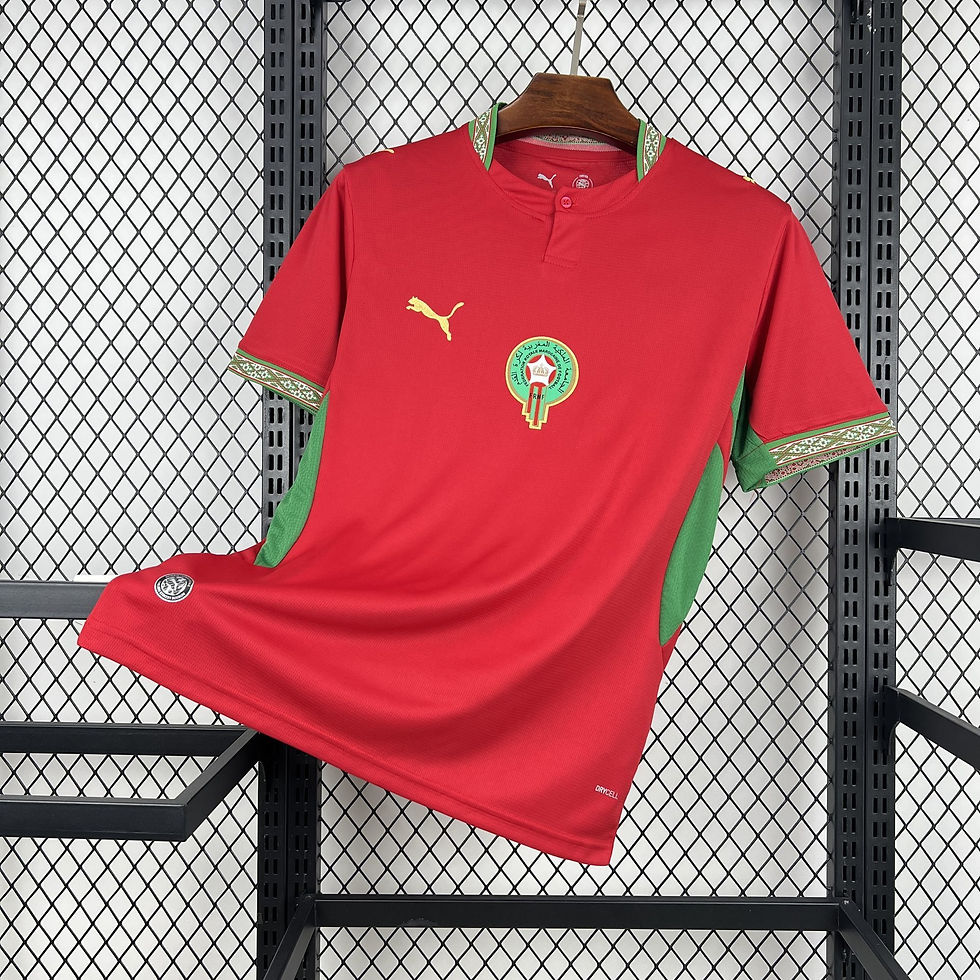 Miniatura: Camisa Seleção Marrocos UNIF I -  2026 - Edição Especial Copa do Mundo