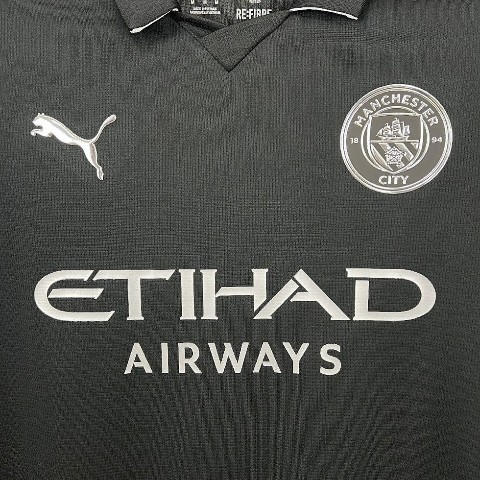 Miniatura: Camisa Manchester City Away 25/26 s/n Torcedor Puma Masculina - Preto