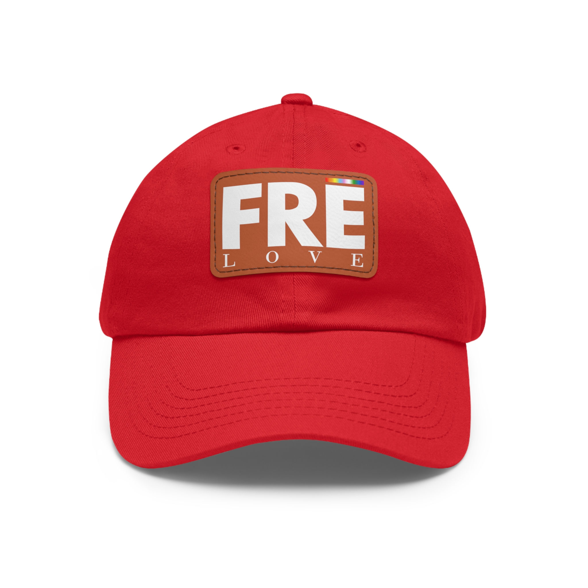 FRE LOVE Hat with Leather Patch