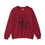 Thumbnail: 'GOIN IN CIRCLES' (FEMALE) CARDINAL RED Sweatshirt (UNISEX)