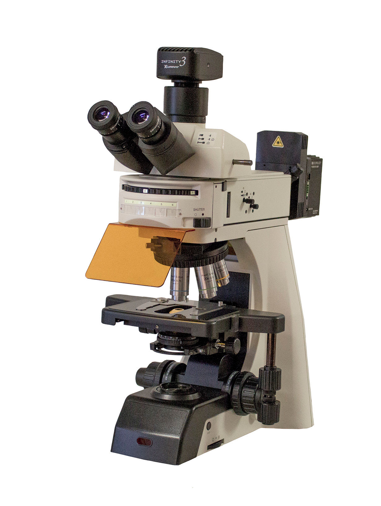 Accu-Scope EXC-500 Fluorescent Ergonomic Trinocular Microscope