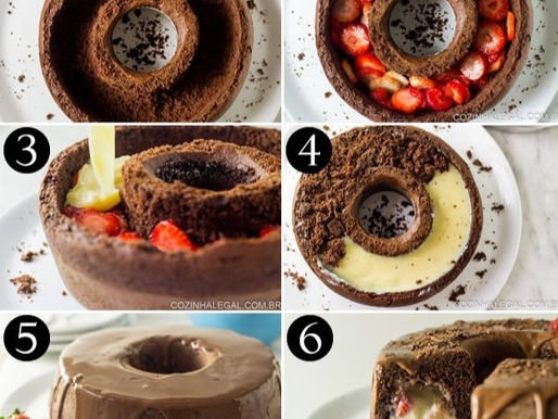 Bolo Cachê "escondido"