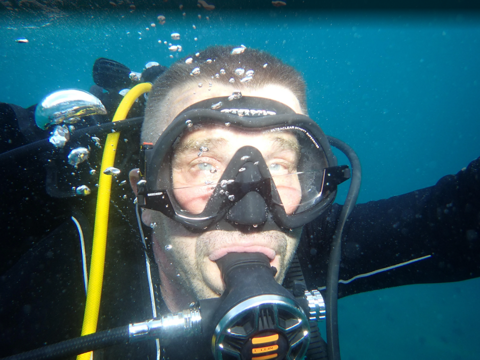 Jan Lobker SeeDeep Reading Glasses Scuba Diver