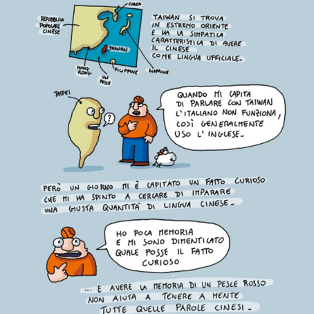 Il Cinese a Fumetti -
The Chinese language in Comics