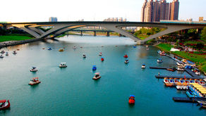 Taipei, gita a Xindian-Bitan letteralmente il "Lago Verde"