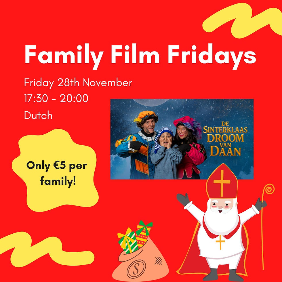 Family Film Fridays - De Sinterklaasdroom van Daan - Dutch