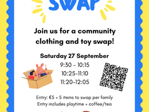 Event Update: New Date for Community Clothing and Toy Swap