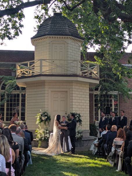 A Beautiful Setting in the Pennsylvania Courtyard at The Henry Ford Museum