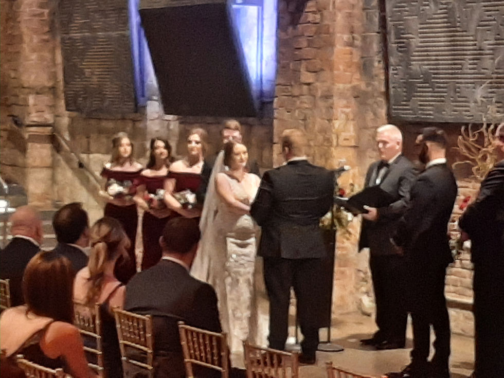 Wedding at Garden Theatre Detroit. Music by Rondo String Quartet. www.RondoStringQuartet.com