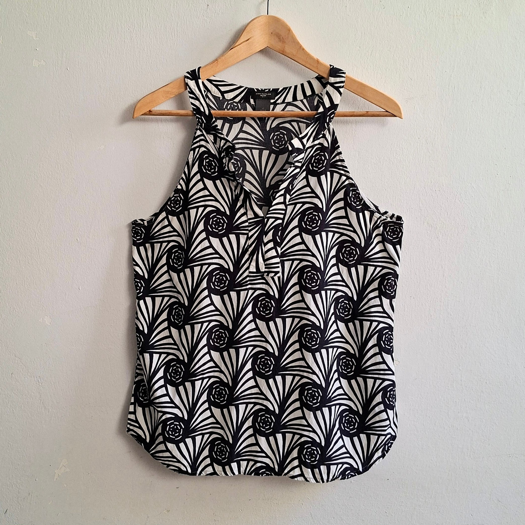 Ann Taylor Halter Tank Top Size L