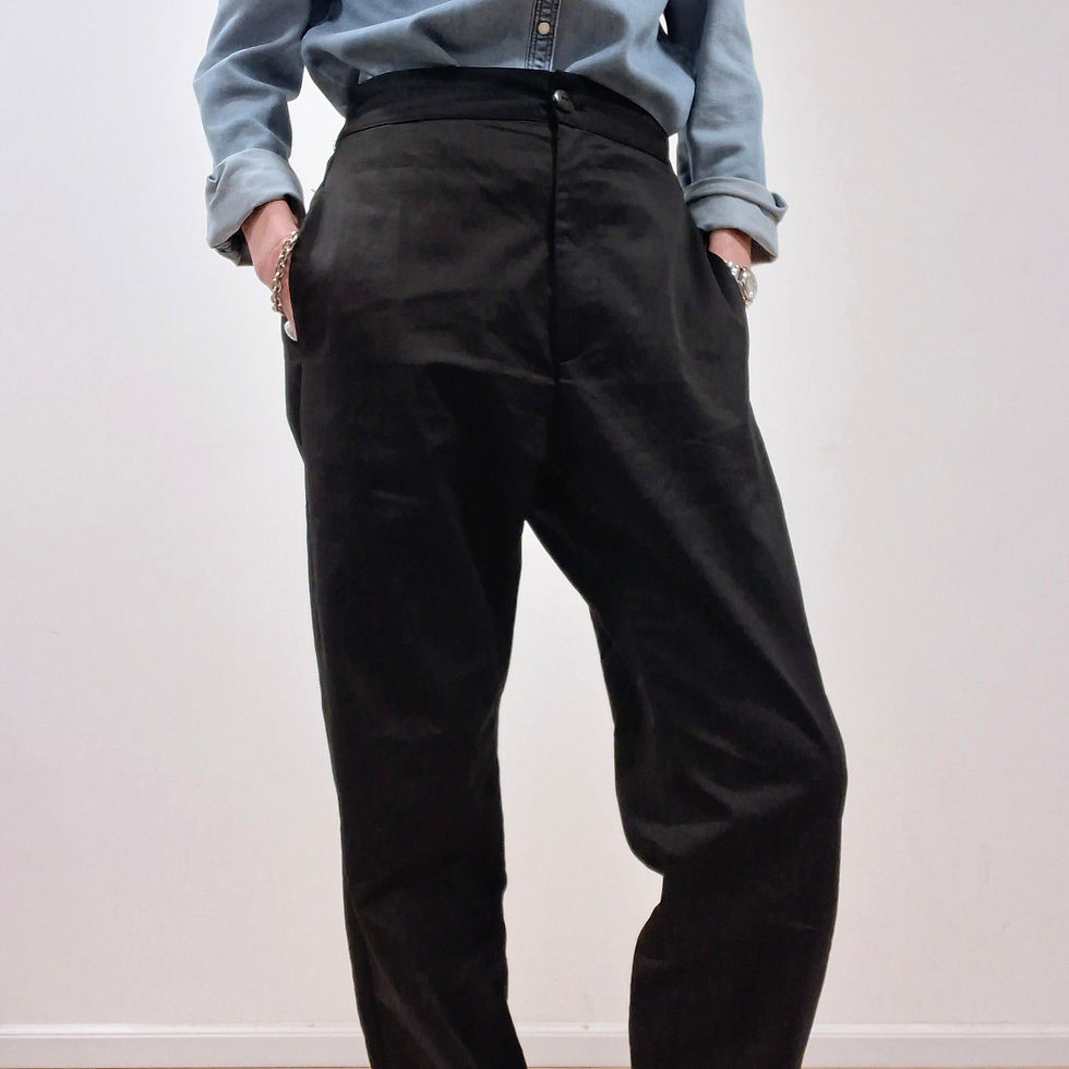 Thumbnail: Maya Bash Black Tailored Trousers Size M