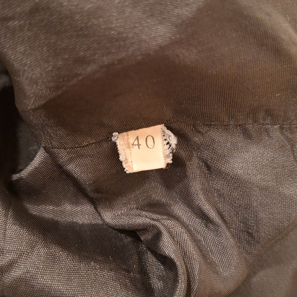 Thumbnail: Vintage Eliane Stoleru Tweed Blazer Size 40