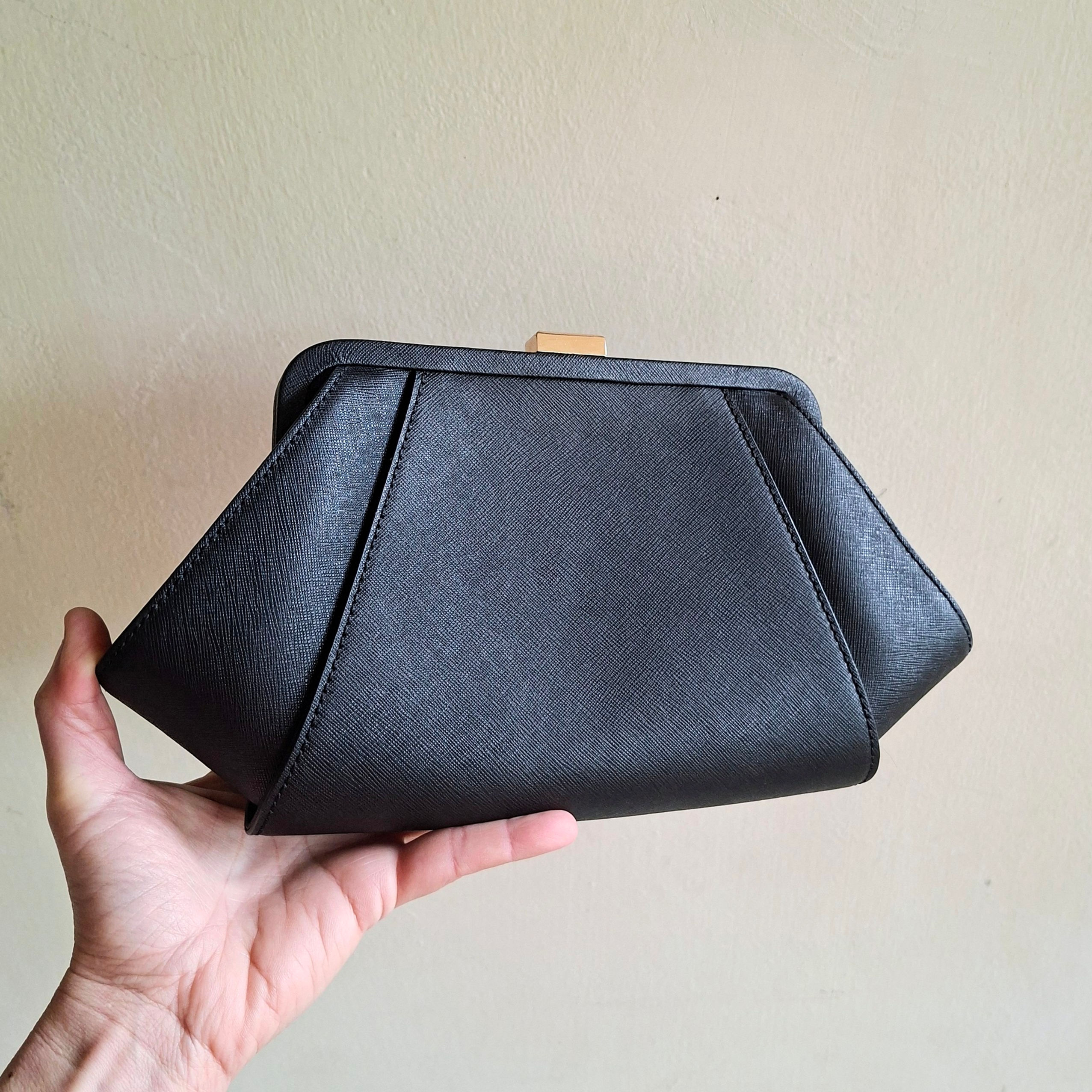 Zac Posen Leather Clutch Bag
