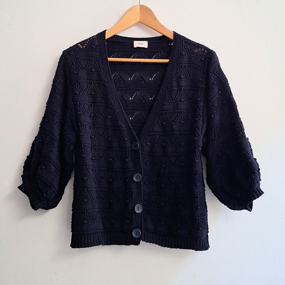 An'ge alpaca-blend cardigan size S-M