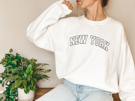 The Embroidered Custom New York Sweatshirt