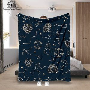 Horoscope Astrology Blanket Constellations Zodiac