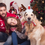 Thumbnail: 4 Pack Dog Costume Christmas Pet Costume Accessories Including Reindeer Antlers 