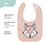 Thumbnail: Cotton Feeding Baby Bib, 8Pk Unisex