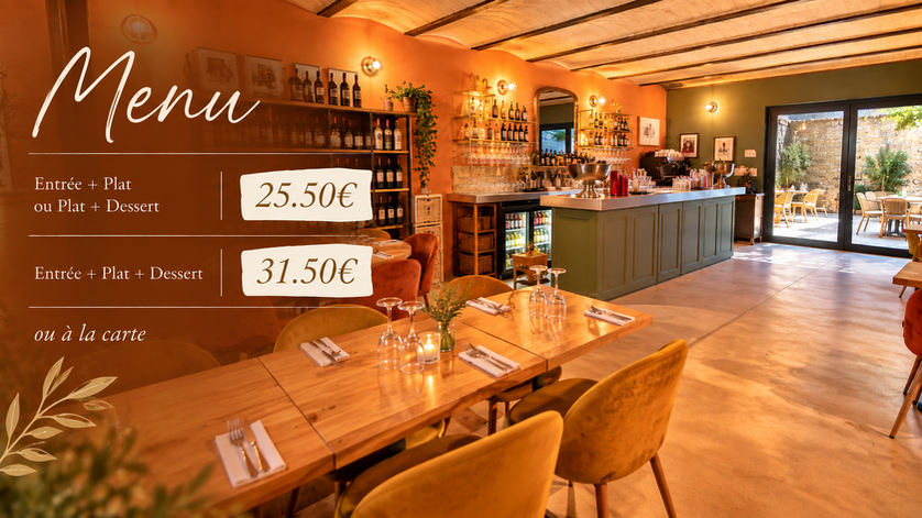 formule menu au NOOK près de buis-les-baronnies