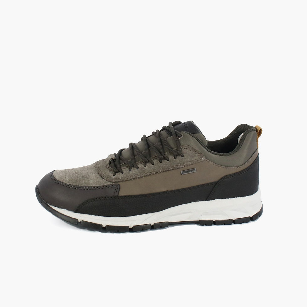 Geox - Sneakers impermeabili - Nero, Marrone