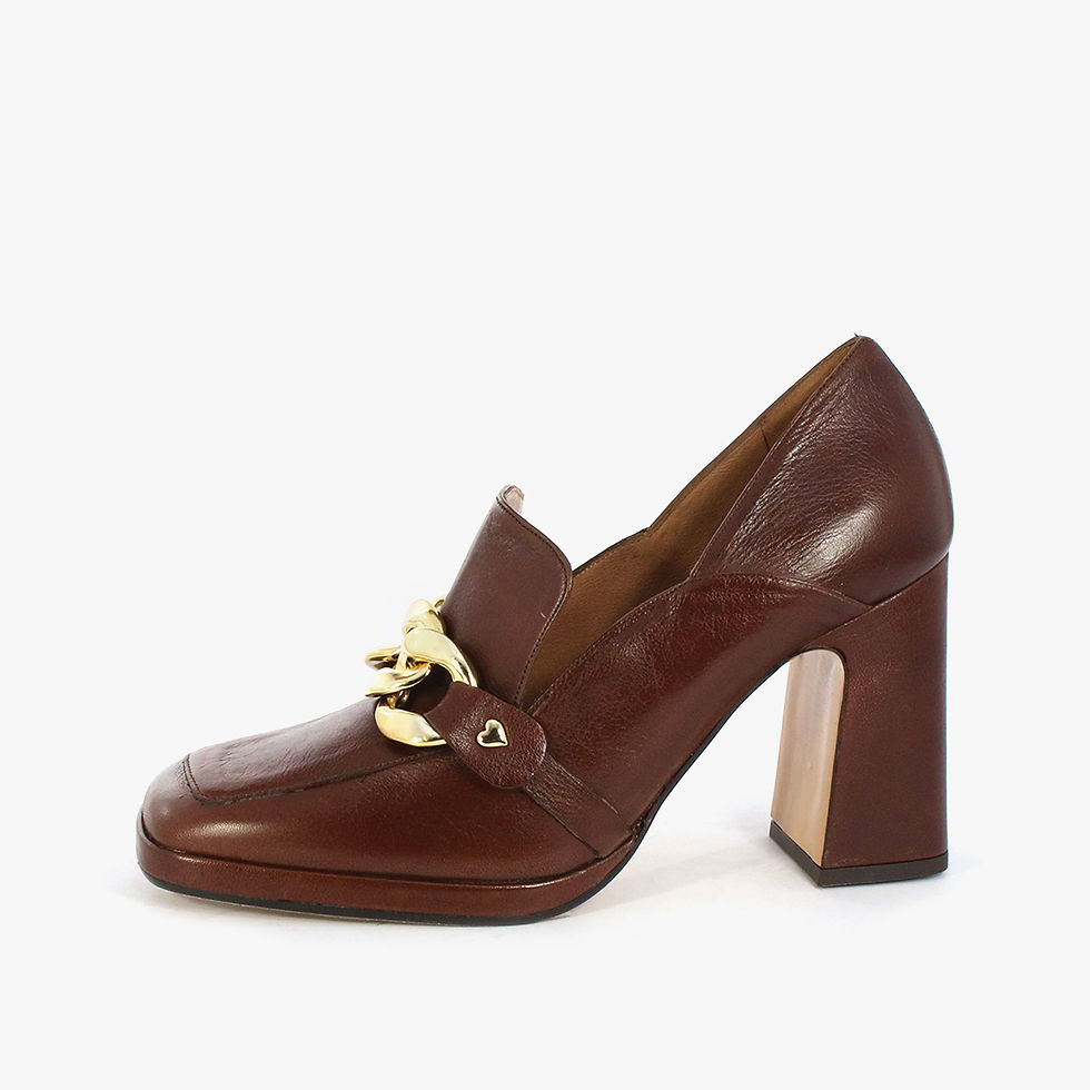 LODI - Mocassino con tacco alto