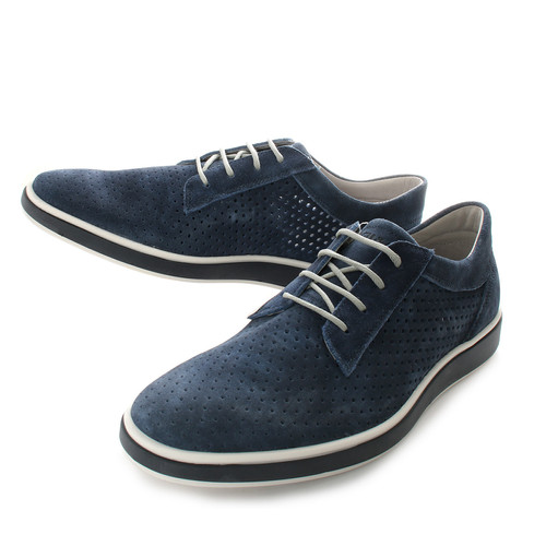 Scarpe Oxford Uomo IGI&amp;CO Urt 16041 - Stringate In Tessuto Con Suola In PU