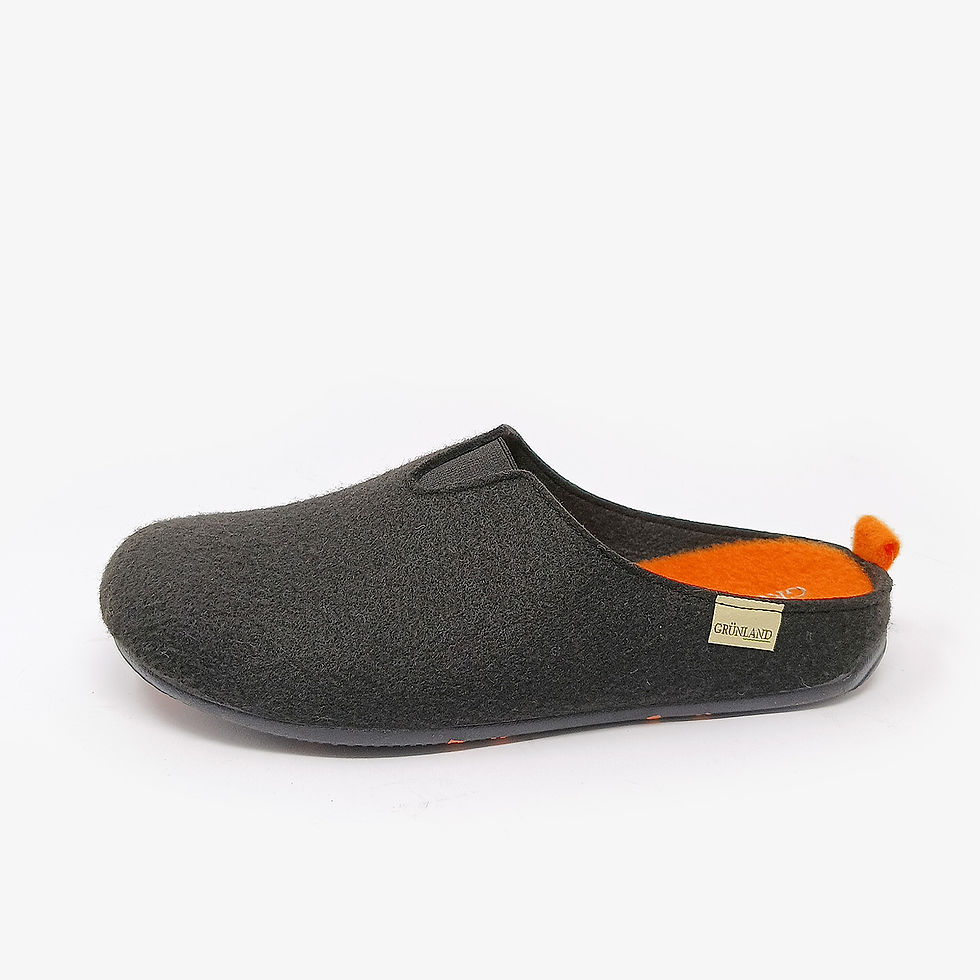 Grünland - Pantofole in tessuto - Nero, Blu