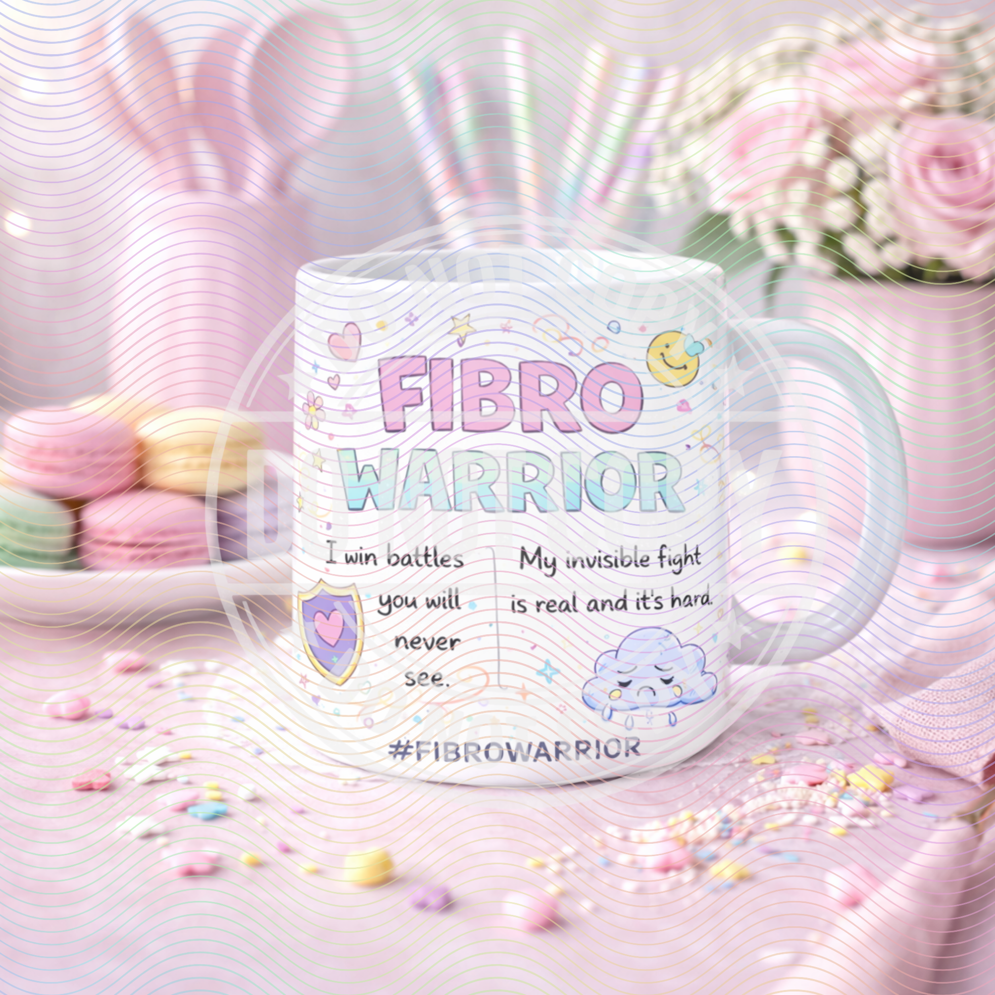 💜 Fibro Warrior Cups💜