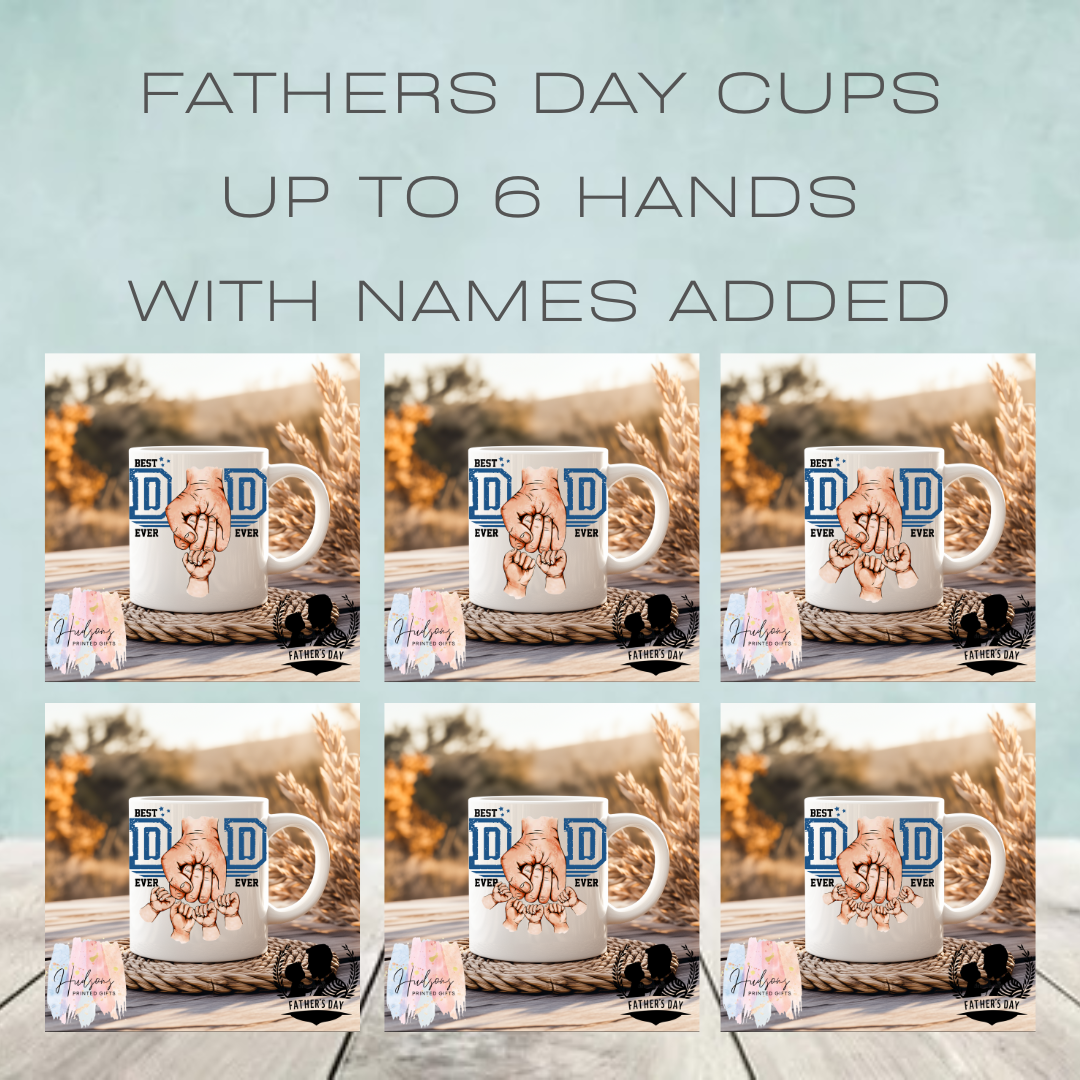 Fathers Day (Fist Bump) Cup