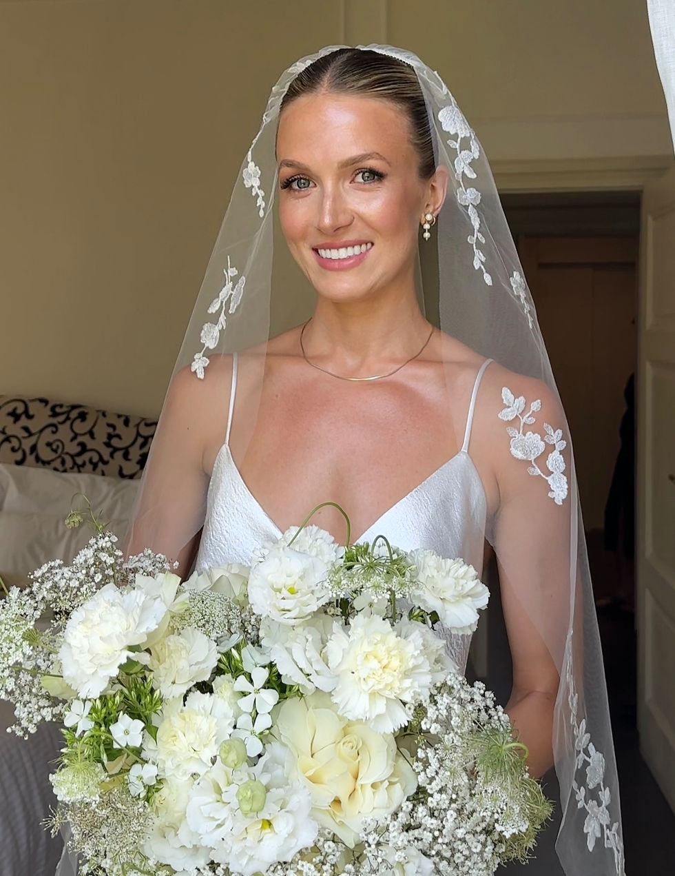 Natural bridal makeup look with glowing skin – BLBS