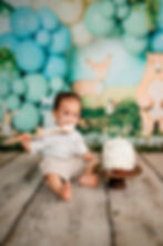Cake smash studio session Zürich - Ksenia Photography