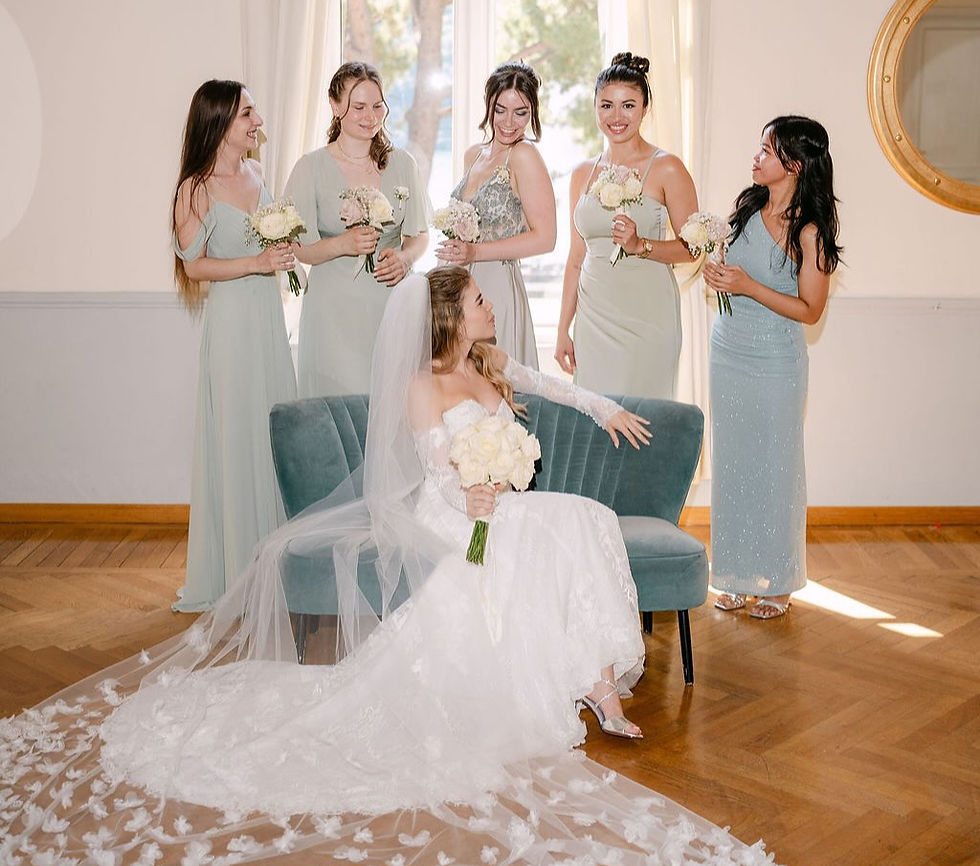 Wedding makeup for bridesmaids - BLBS