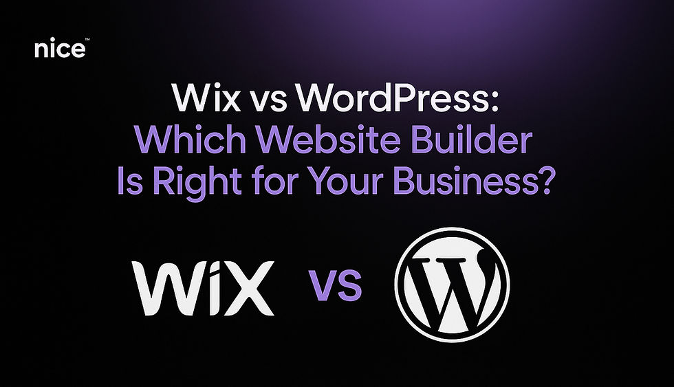 Wix Website Expert - Nice Digital Studio